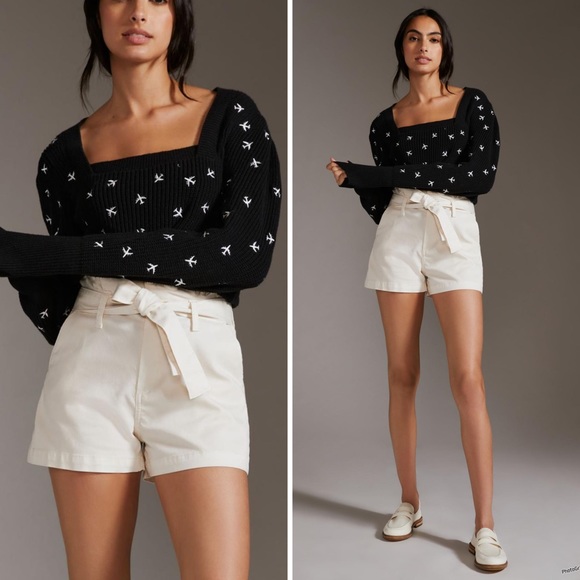 Anthropologie Maeve Elliana Sweater with Mutton Sleeves. - Picture 1 of 15